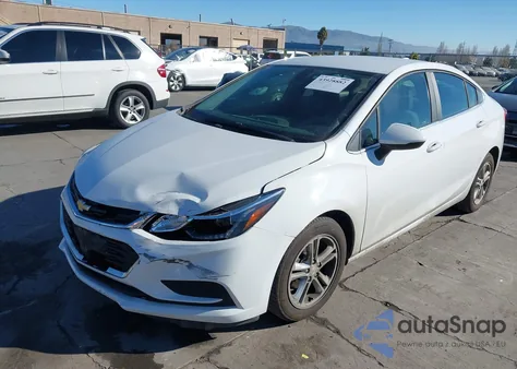 2016 Chevrolet Cruze Lt Auto из США, поврежденный, VIN 1G1BE5SM8G7240320